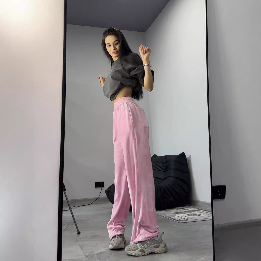 Damer avslappnad oversized sweatshirt med hög krage och elastiska leggings Mirla-Eva Jonsson