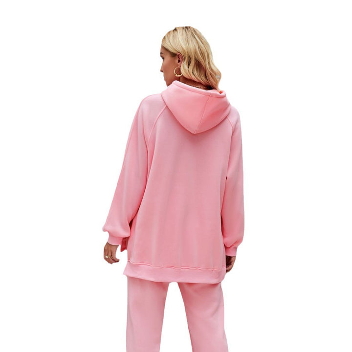 Damer avslappnad oversized sweatshirt- och joggingbyx-set Mirla-Eva Jonsson