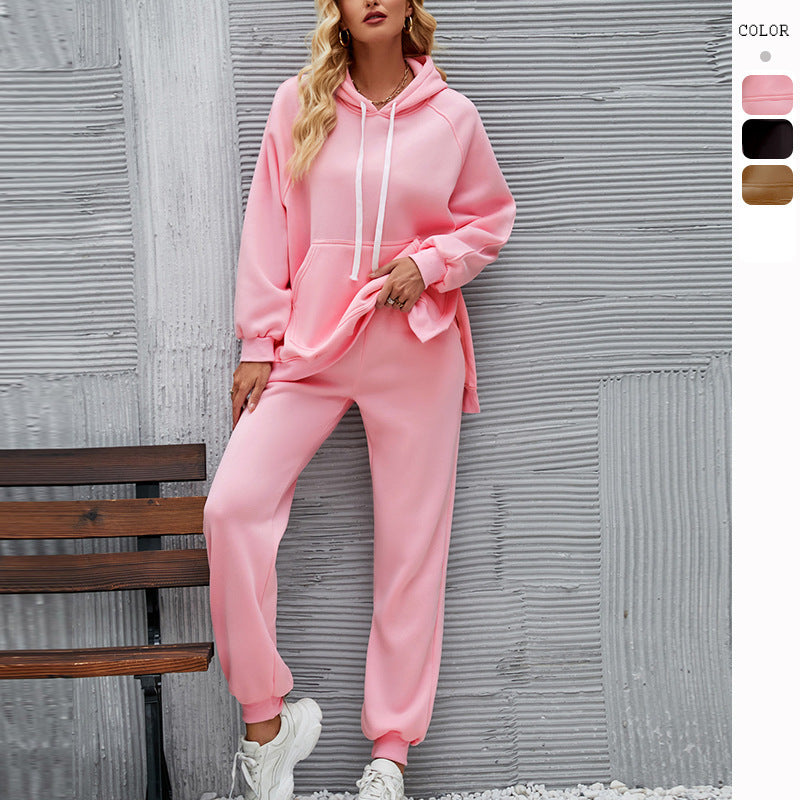 Damer avslappnad oversized sweatshirt- och joggingbyx-set Mirla-Eva Jonsson