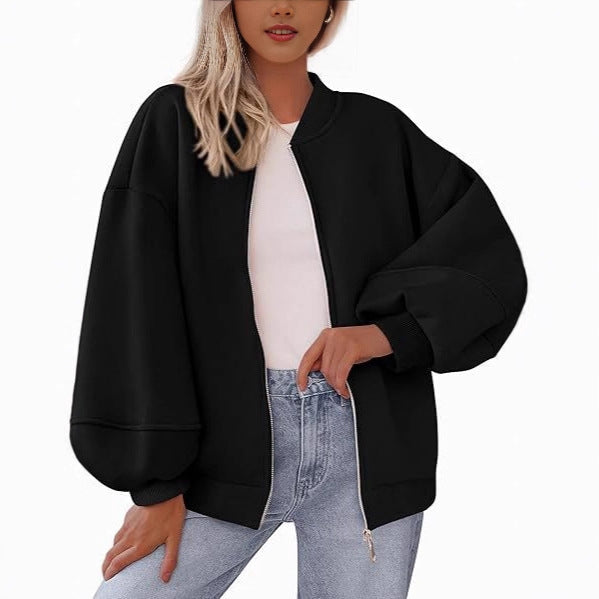 Damer avslappnad oversized sweatshirtjacka Mirla-Eva Jonsson