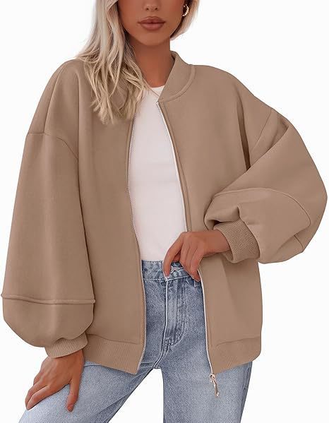 Damer avslappnad oversized sweatshirtjacka Mirla-Eva Jonsson