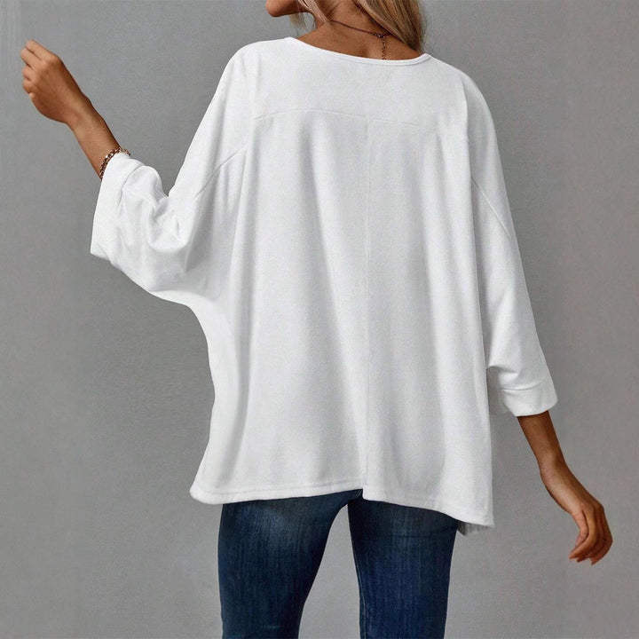 Damer avslappnad oversized topp Mirla-Eva Jonsson