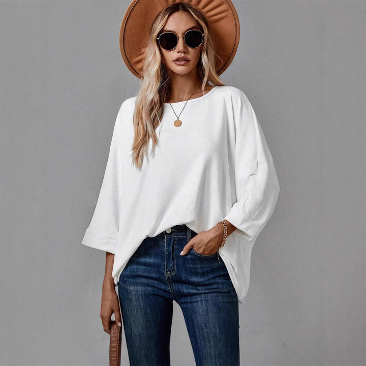 Damer avslappnad oversized topp Mirla-Eva Jonsson