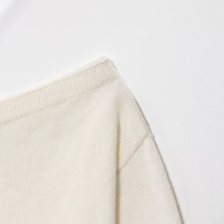 Damer avslappnad oversized topp med asymmetrisk snitt Mirla-Eva Jonsson