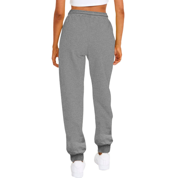 Damer avslappnad sport-joggingbyxa med elastisk midja och sidofickor Mirla-Eva Jonsson