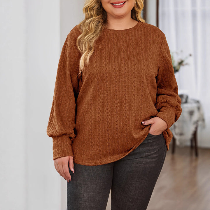 Damer avslappnad stickad topp Mirla-Eva Jonsson
