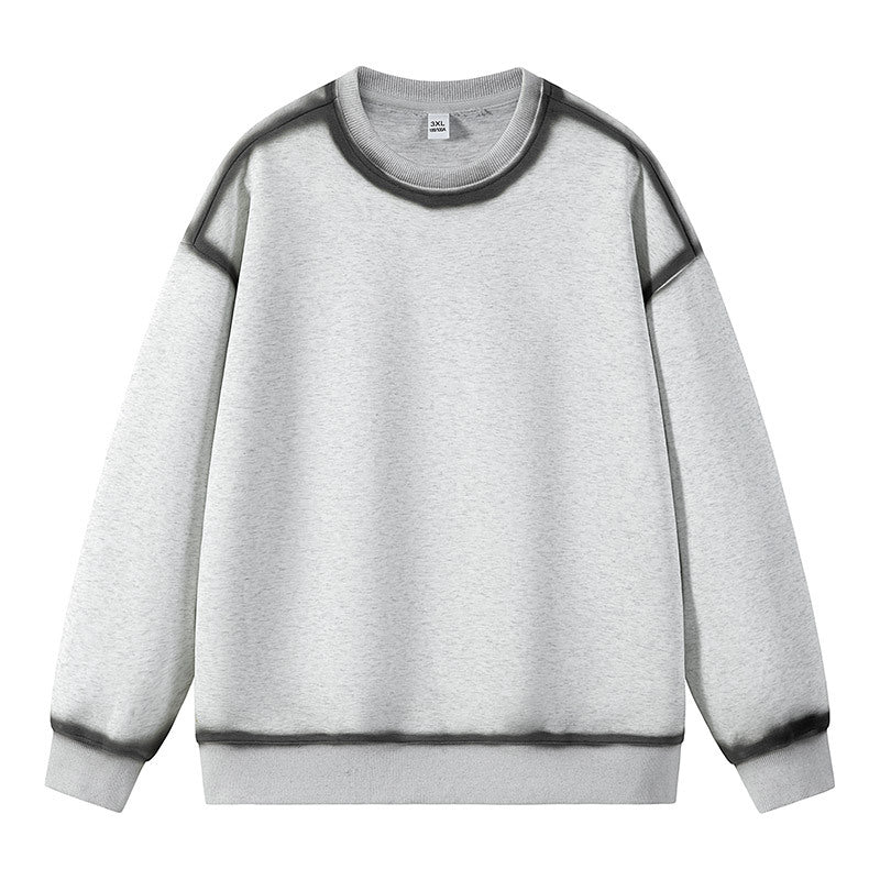 Damer avslappnad sweatshirt med genomskinliga insatser Mirla-Eva Jonsson