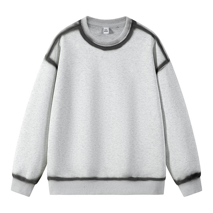 Damer avslappnad sweatshirt med genomskinliga insatser Mirla-Eva Jonsson