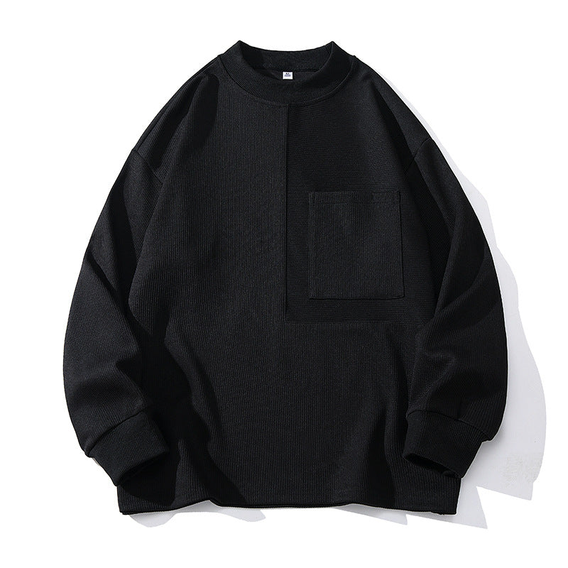 Damer avslappnad sweatshirt med praktisk bröstficka Mirla-Eva Jonsson