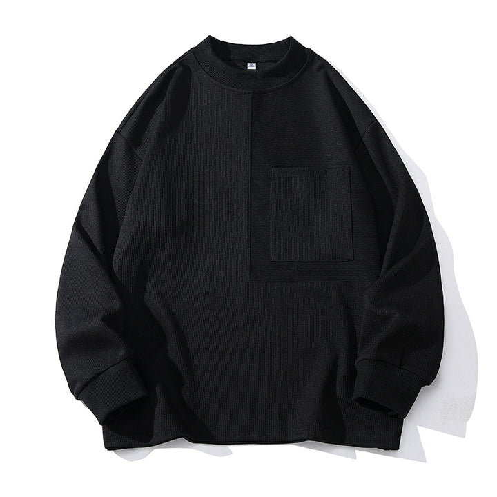 Damer avslappnad sweatshirt med praktisk bröstficka Mirla-Eva Jonsson