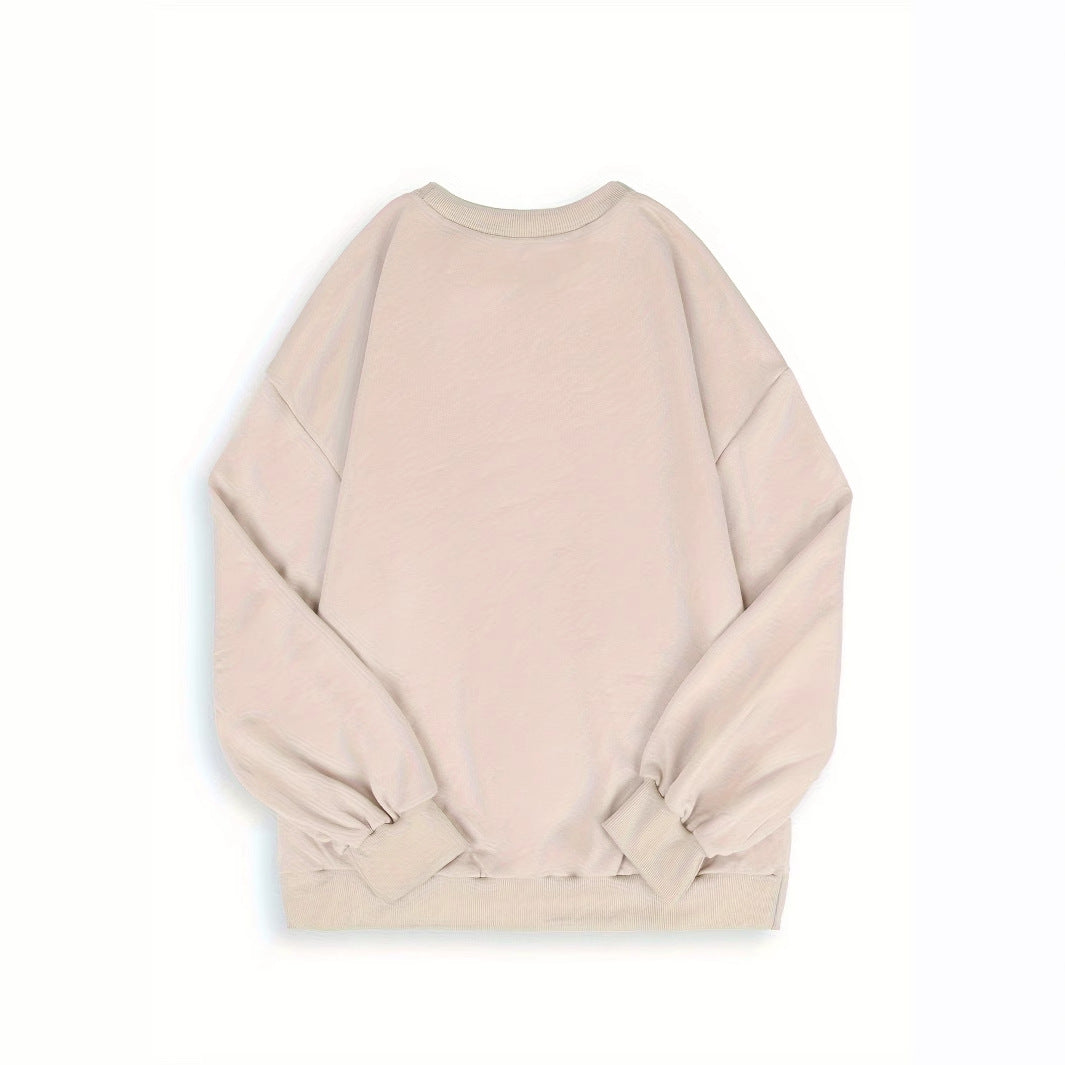 Damer avslappnad sweatshirt med ribbstruktur Mirla-Eva Jonsson
