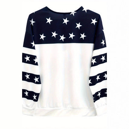 Damer avslappnad sweatshirt med stjärndesign Mirla-Eva Jonsson