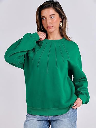 Damer avslappnad sweatshirt med strukturerad design Mirla-Eva Jonsson