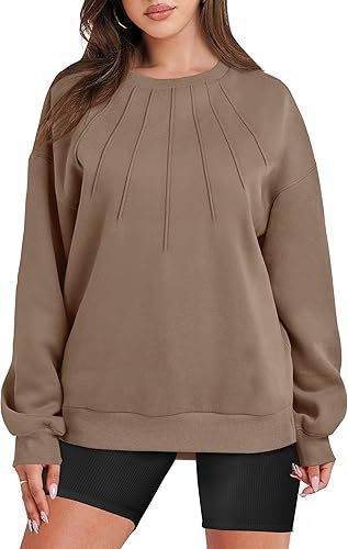 Damer avslappnad sweatshirt med strukturerad design Mirla-Eva Jonsson