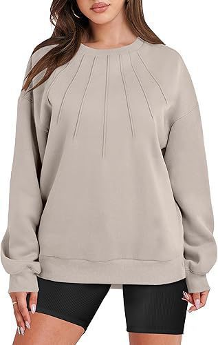 Damer avslappnad sweatshirt med strukturerad design Mirla-Eva Jonsson