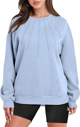 Damer avslappnad sweatshirt med strukturerad design Mirla-Eva Jonsson
