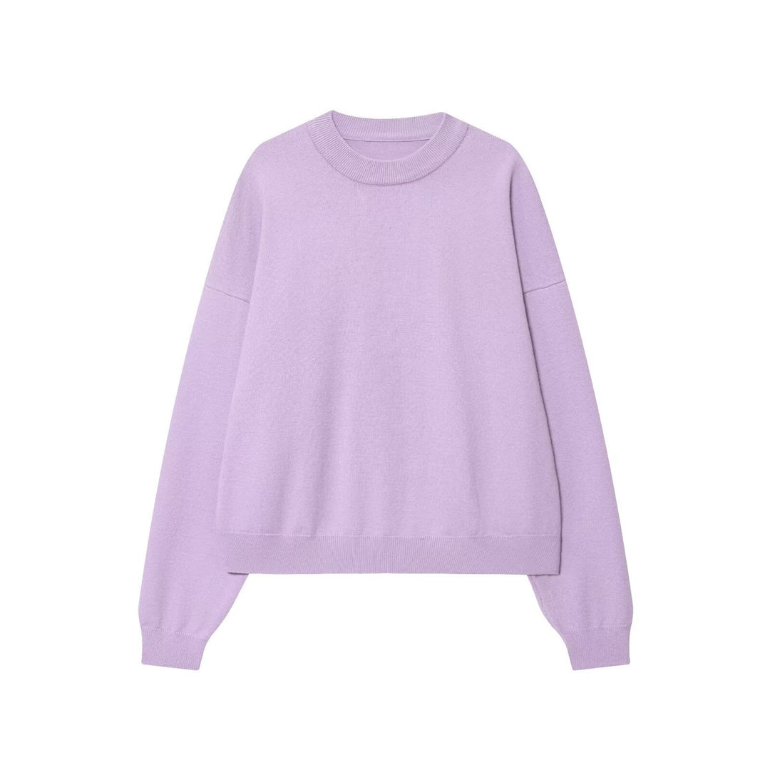 Damer avslappnad sweatshirt med tight krage Mirla-Eva Jonsson