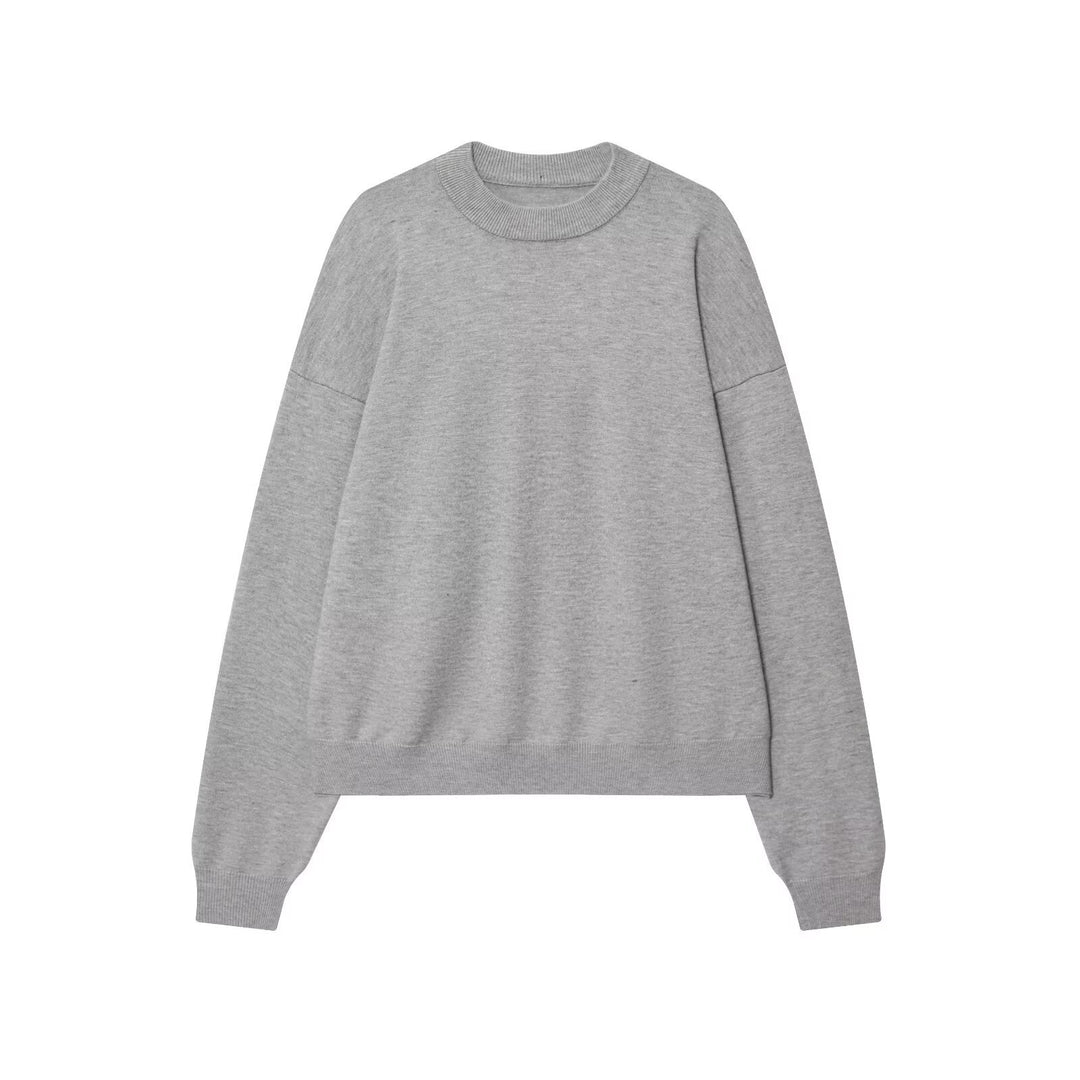 Damer avslappnad sweatshirt med tight krage Mirla-Eva Jonsson
