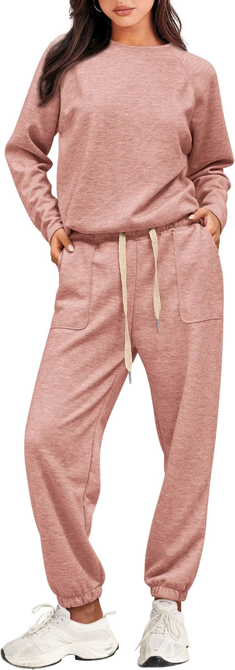 Damer avslappnad sweatshirt och joggerset Mirla-Eva Jonsson