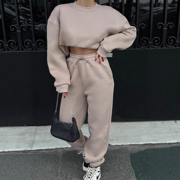 Damer avslappnad sweatshirt och joggingset Eva Jonsson-Eva Jonsson
