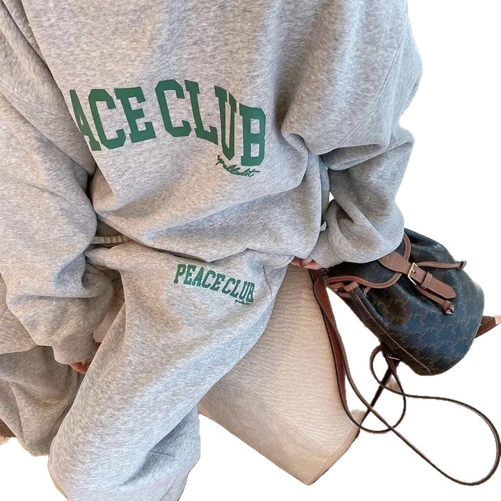Damer avslappnad sweatshirt och lösa joggingsbyxor-set Eva Jonsson-Eva Jonsson