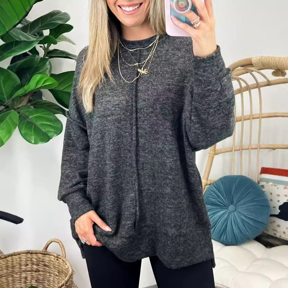 Damer avslappnad tröja i modern oversized skärning Mirla-Eva Jonsson
