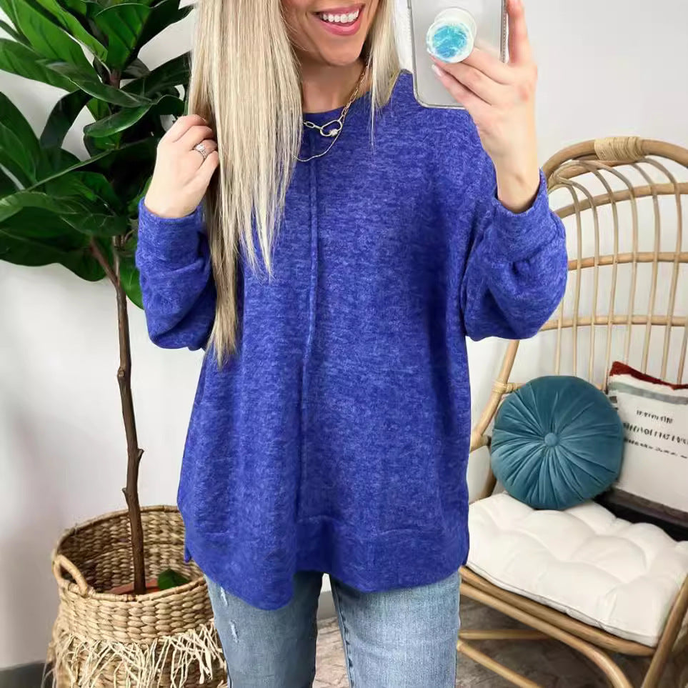 Damer avslappnad tröja i modern oversized skärning Mirla-Eva Jonsson