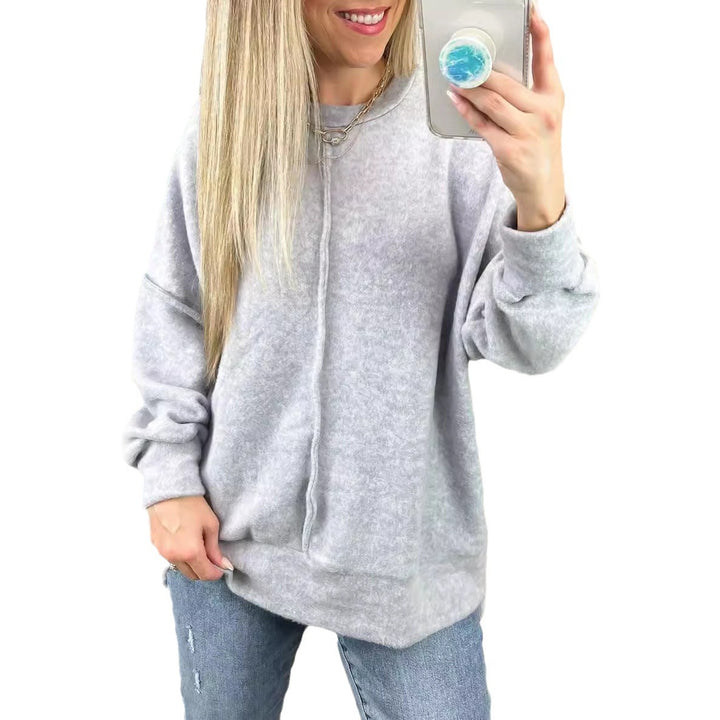 Damer avslappnad tröja i modern oversized skärning Mirla-Eva Jonsson
