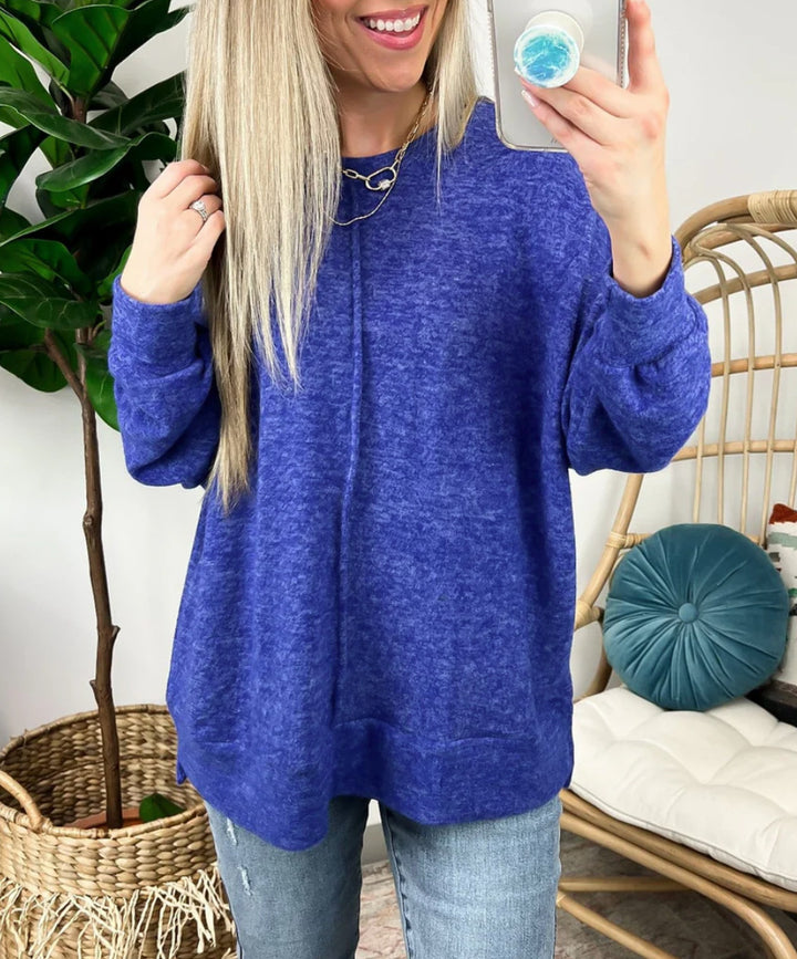 Damer avslappnad tröja i modern oversized skärning Mirla-Eva Jonsson