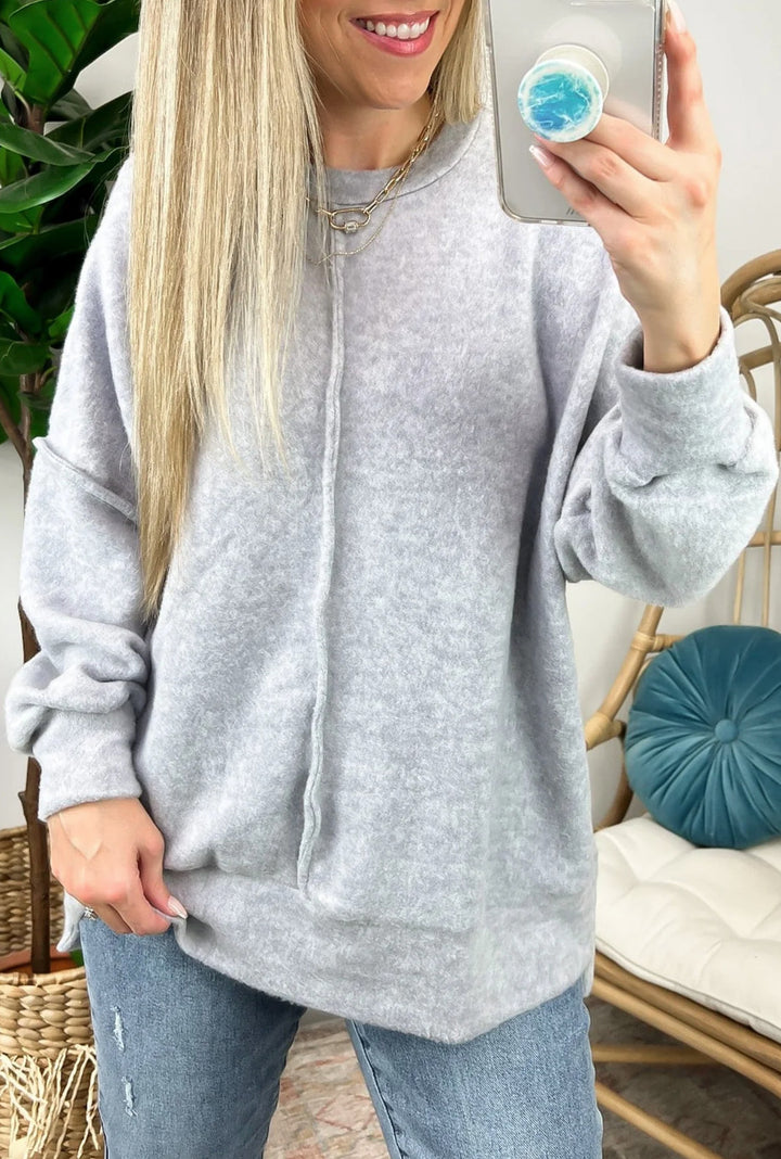 Damer avslappnad tröja i modern oversized skärning Mirla-Eva Jonsson
