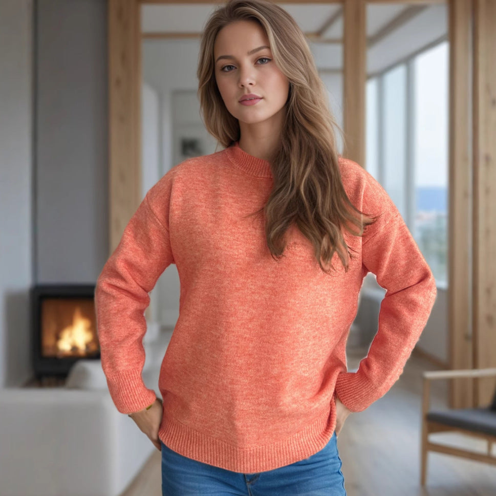 Damer avslappnad tröja med lös passform och modern ribbad design Mirla-Eva Jonsson
