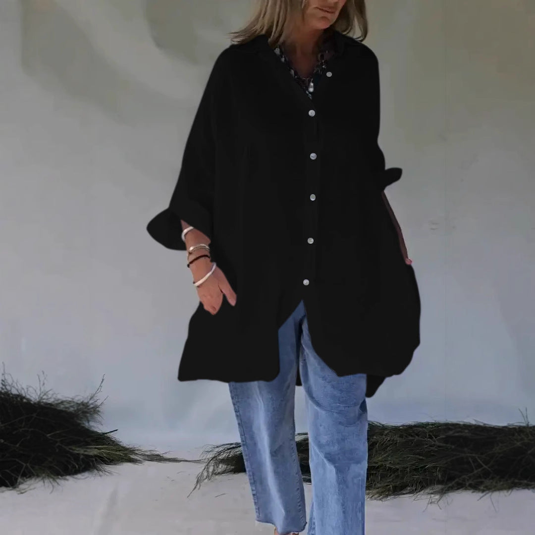 Damer avslappnad tunika skjorta Mirla-Eva Jonsson