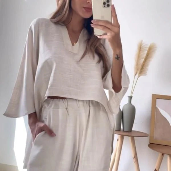 Damer avslappnad tvådelad Mirla-Eva Jonsson