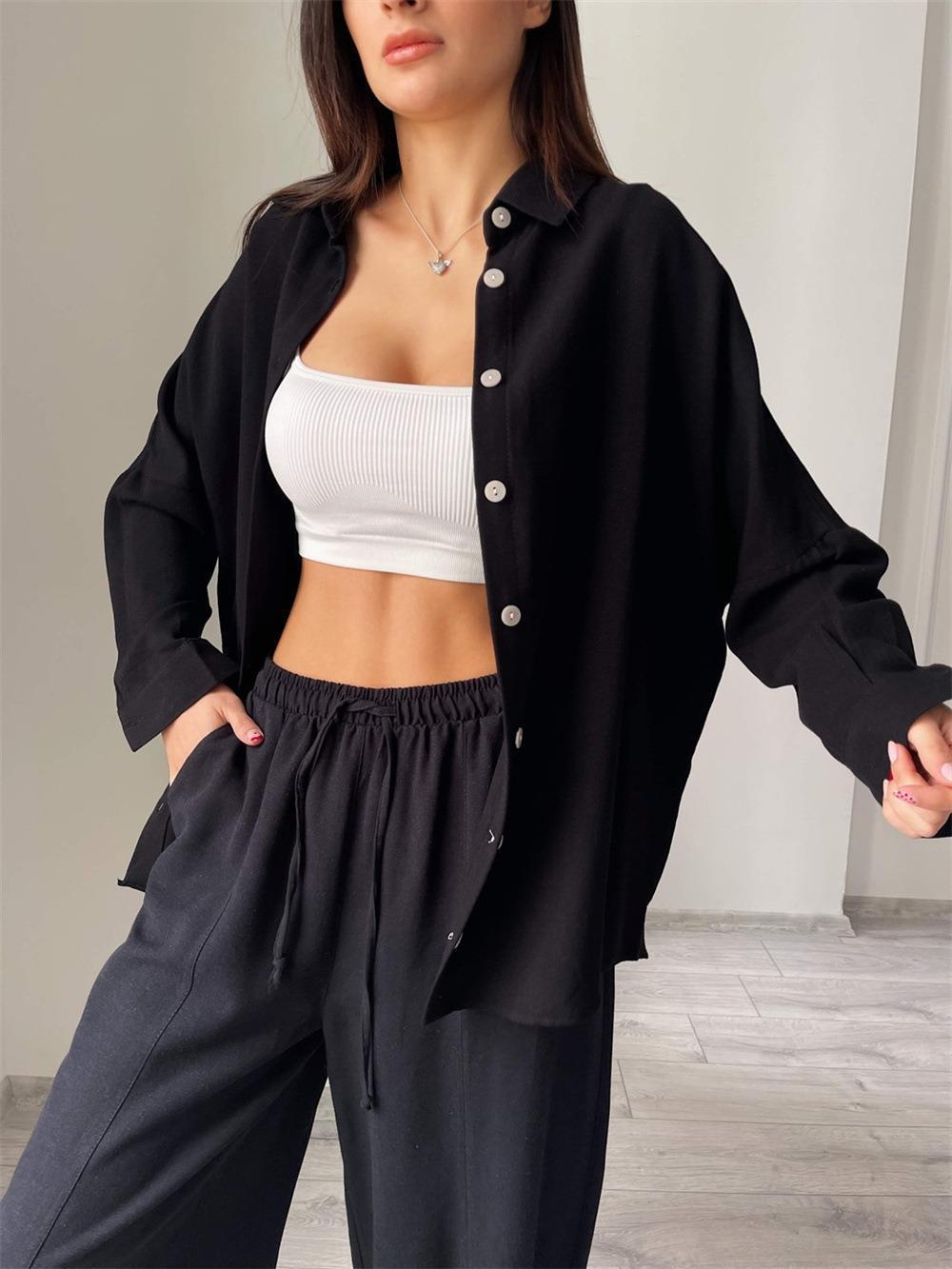Damer avslappnad tvådelad outfit Mirla-Eva Jonsson