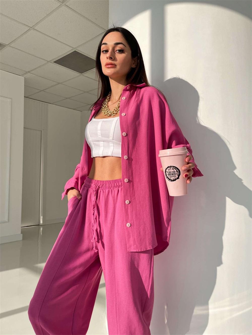 Damer avslappnad tvådelad outfit Mirla-Eva Jonsson