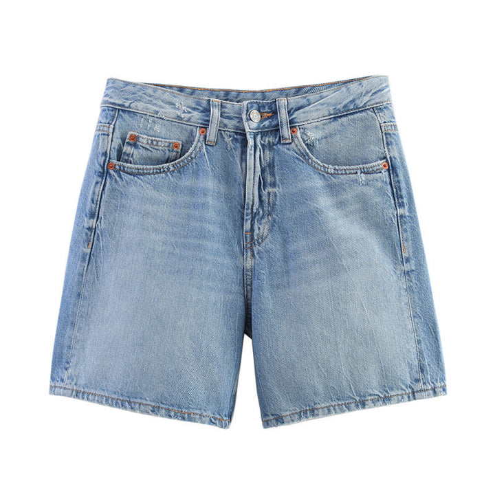 Damer avslappnade denimshorts Mirla-Eva Jonsson