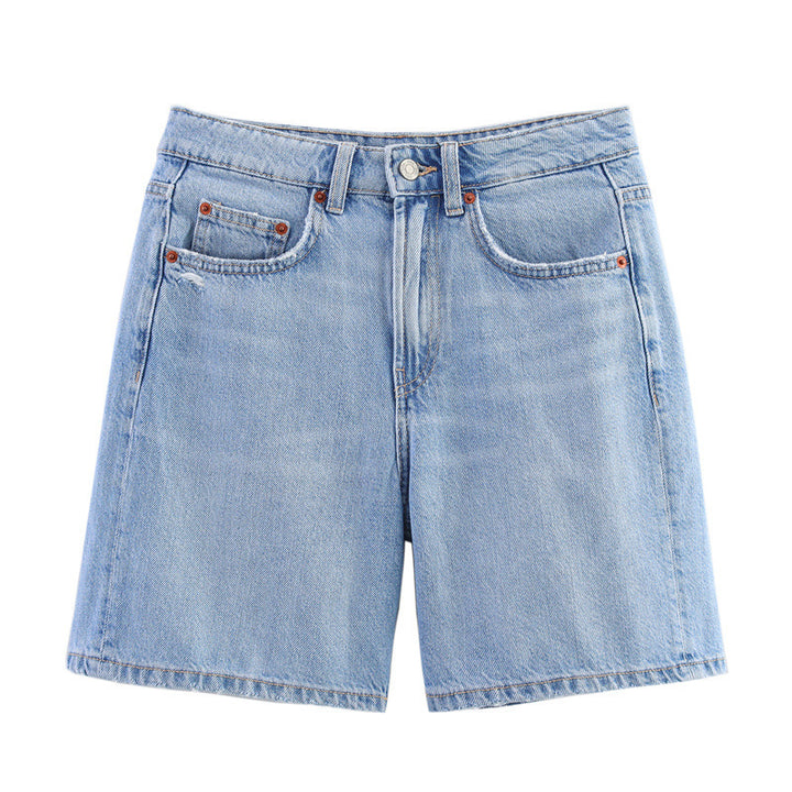 Damer avslappnade denimshorts Mirla-Eva Jonsson