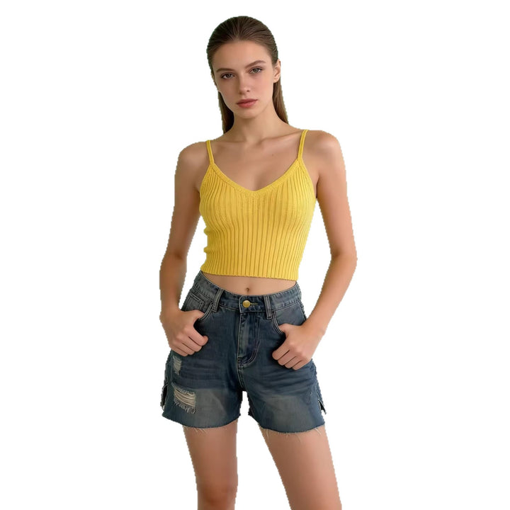 Damer avslappnade jeansshorts med fransiga avslutningar och sidoflik Mirla-Eva Jonsson