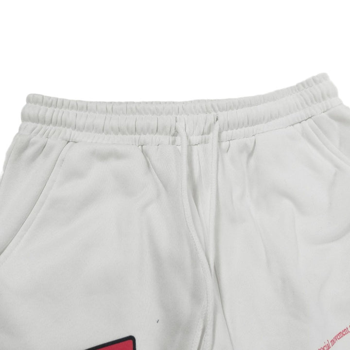 Damer avslappnade sweatpants med grafiskt tryck och elastisk midja Mirla-Eva Jonsson