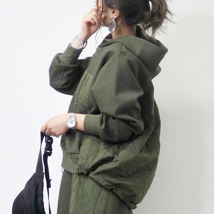 Damer avslappnat hoodie-klänning Mirla-Eva Jonsson