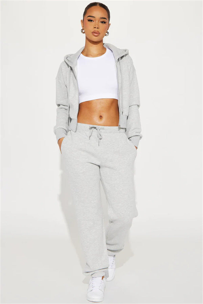 Damer avslappnat hoodie- och joggingset med justerbar midja Eva Jonsson-Eva Jonsson