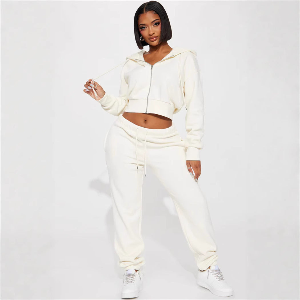 Damer avslappnat hoodie- och joggingset med justerbar midja Eva Jonsson-Eva Jonsson