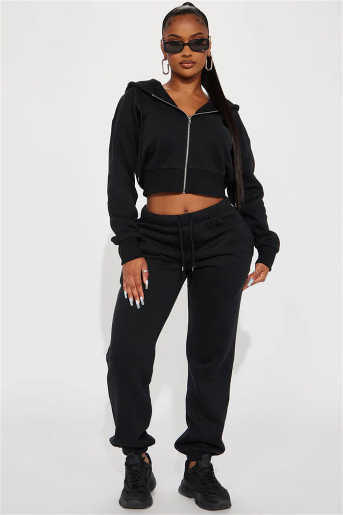 Damer avslappnat hoodie- och joggingset med justerbar midja Eva Jonsson-Eva Jonsson