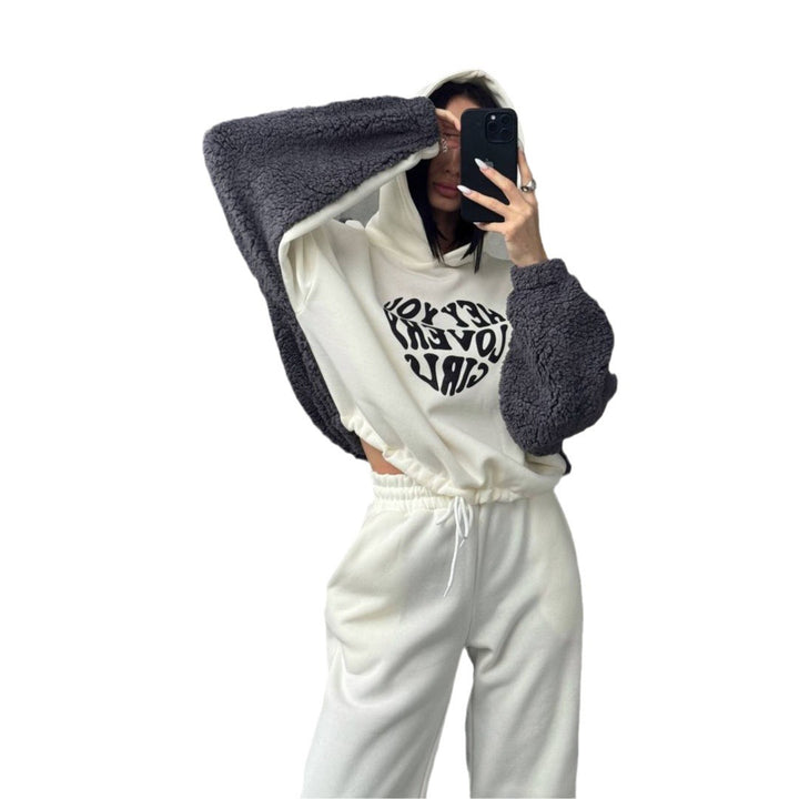 Damer avslappnat lounge-set med hoodie och joggers Mirla-Eva Jonsson
