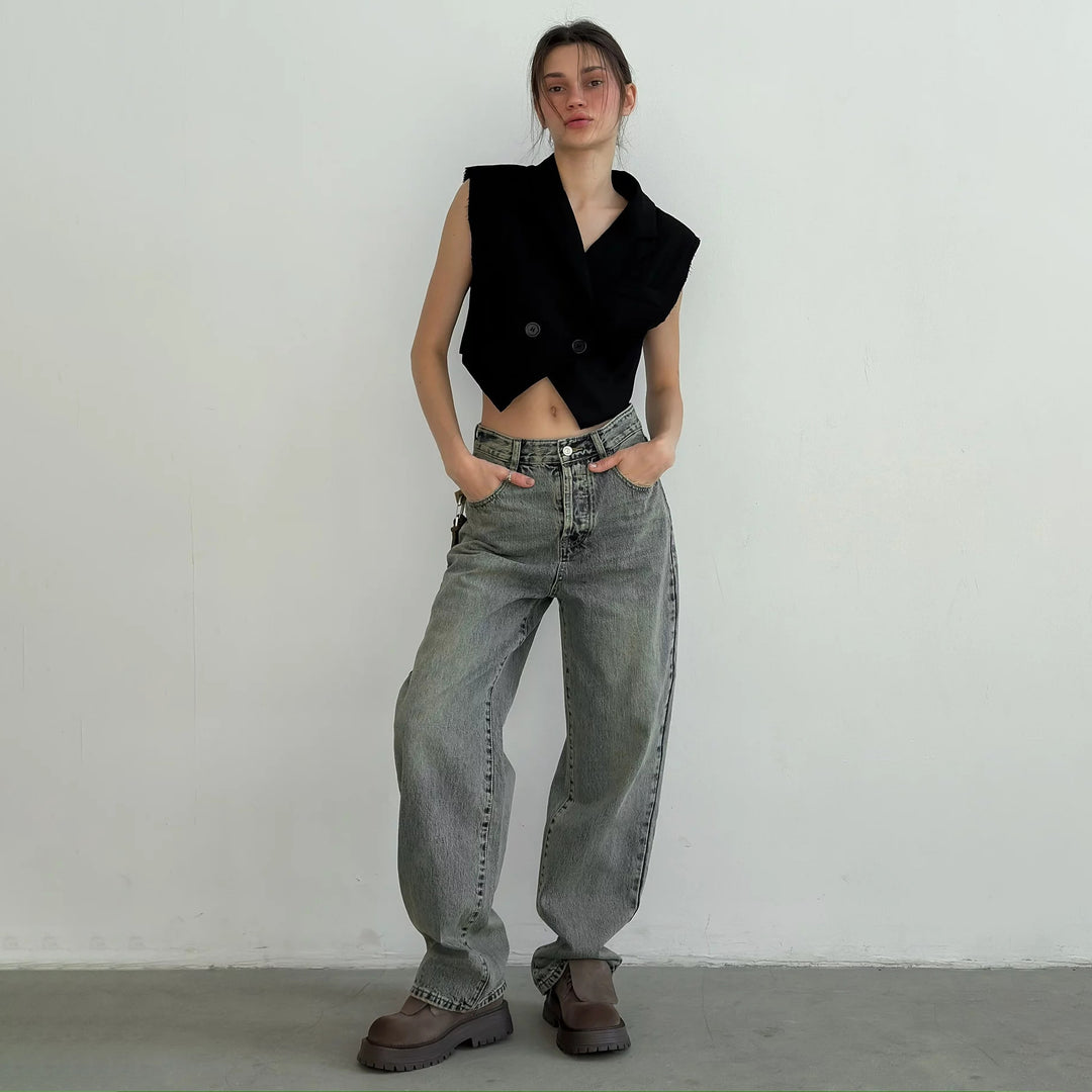Damer baggy Jeans Mirla-Eva Jonsson