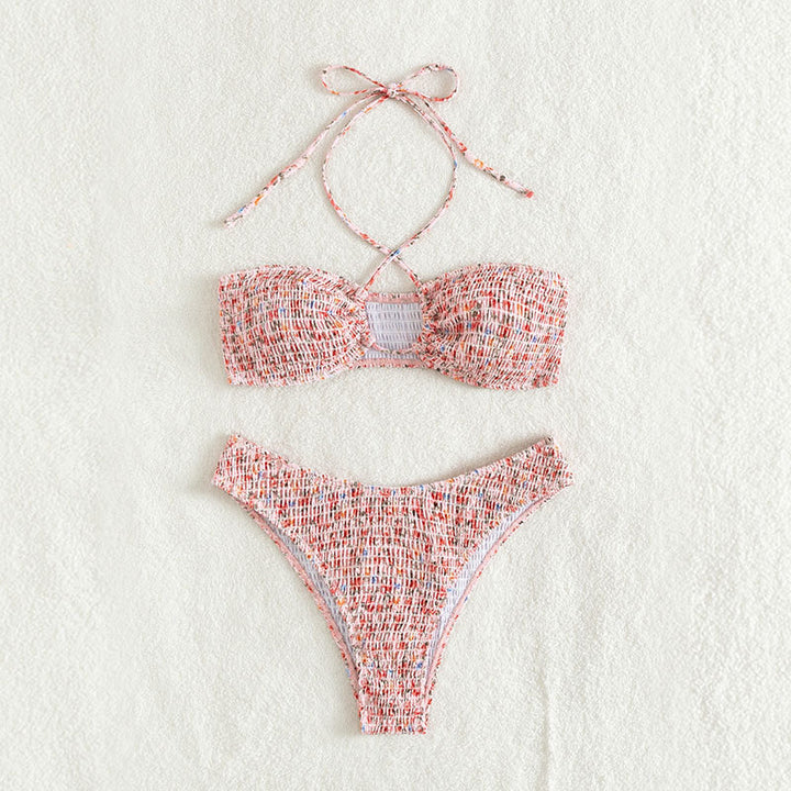 Damer bandeau-bikini med flätad design och justerbara axelband Mirla-Eva Jonsson