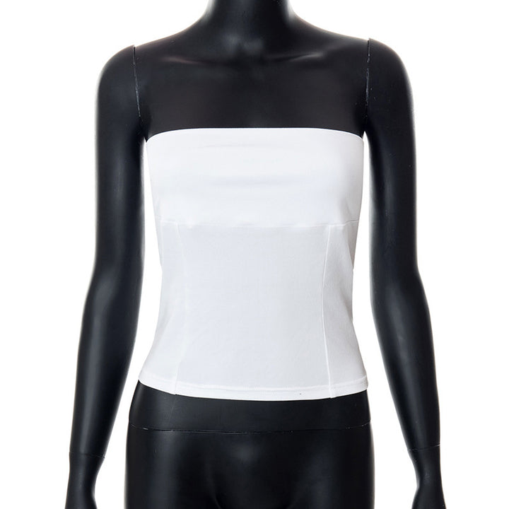 Damer bandeau-top med smidig passform och högkvalitativ stretchkvalitet Mirla-Eva Jonsson