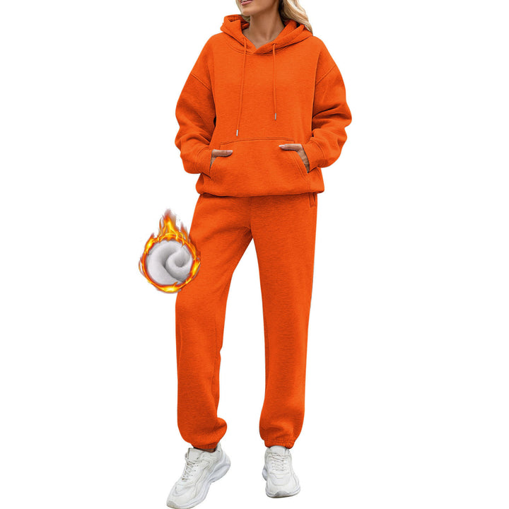 Damer bekväm Hoodie och avslappnad Joggingbyxa Set Mirla-Eva Jonsson