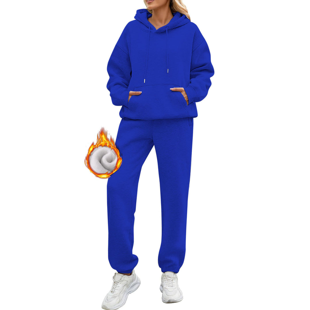 Damer bekväm Hoodie och avslappnad Joggingbyxa Set Mirla-Eva Jonsson