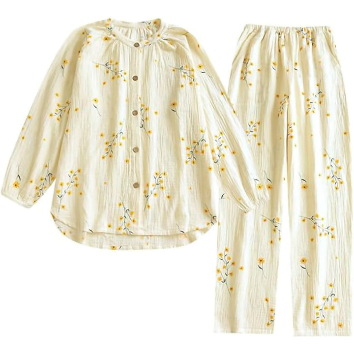 Damer bekväm bomulls-loungewear-set Mirla-Eva Jonsson